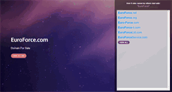Desktop Screenshot of euroforce.com